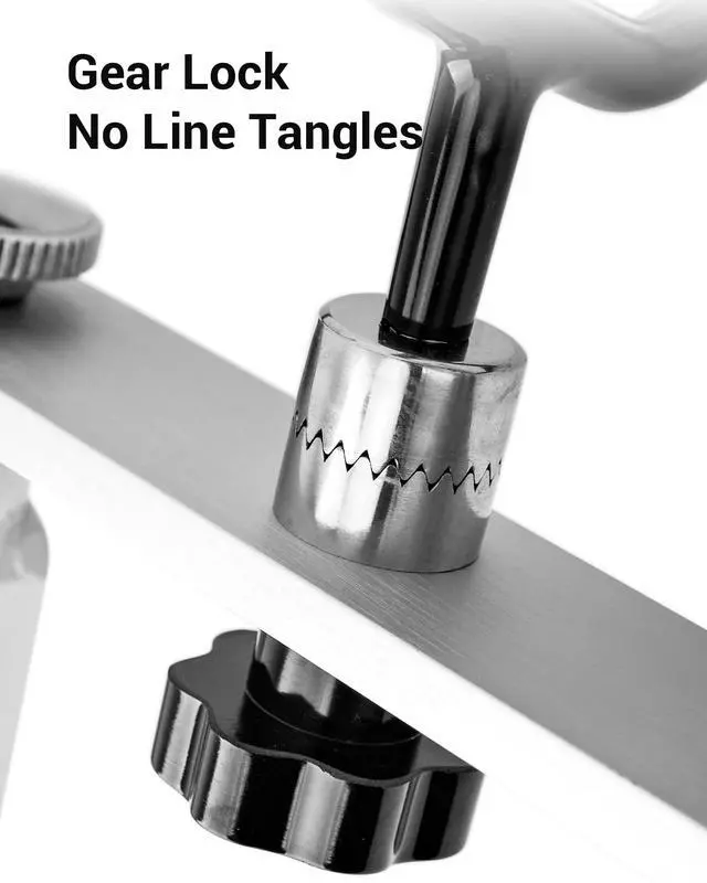 Alt view image 6 of 7 - Aluminum Spider Rigging Rod Holder for Boat - 4 Pole Crappie Fishing Rack, Heavy Duty 6063-T5 Marine Grade Aluminum, 16.5"-30.5" Adjustable Height Square Tube Support for Catfish & Trolling