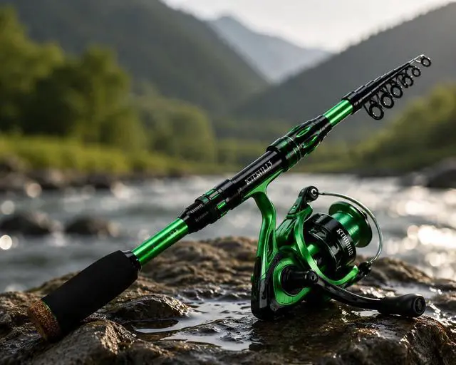 Alt view image 7 of 7 - TORVEX Telescopic Fishing Rod,Travel Spinning Rod with Ceramic Guides, Stainless Steel Reel Seat, EVA Handle, Portable Collapsible for Bass Trout Catfish, Freshwater Saltwater, 6-9FT