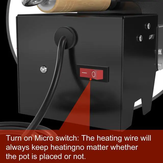 Alt view image 3 of 7 - MMasters Fast-Heating Electric Lead Melting Pot 80 Oz Capacity | Ideal for Bullet Casting & Fishing Weight Molds | Portable Lead Ingots Melter for Reloading & DIY Metal Projects (Below 750 Metal)