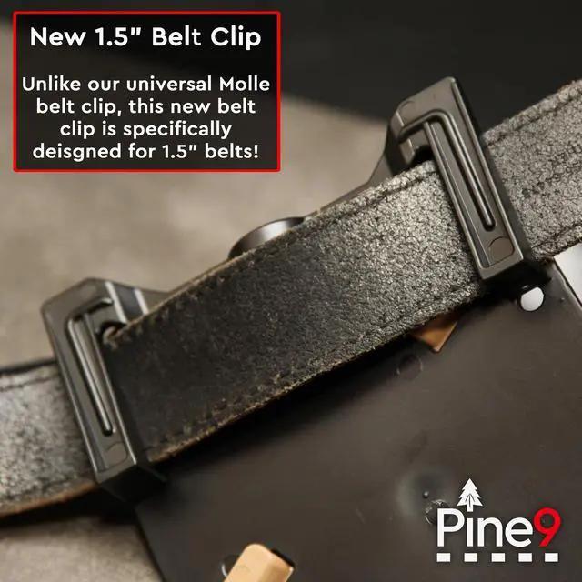 Alt view image 3 of 7 - Ambie Fishing Rod Hip Holster - Patented Ambidextrous Quick-Draw Fishing Pole Holder, Made in USA - Spinning, Baitcaster & Centerpin Reels - Fits Any 1.5" Belt