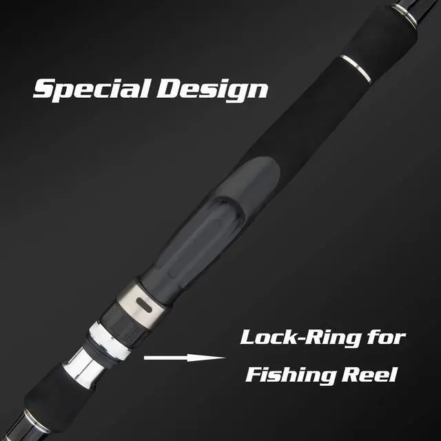 Alt view image 5 of 7 - Light Surf Spinning Rod Striper Fishing Rod Striped Bass surf Rod (9'/9'6''/10'6''/11'/12')