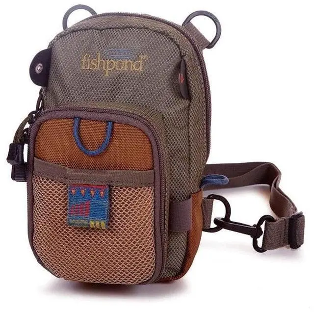 Main image of San Juan Vertical Chest Pack, Sand/Saddle Brown