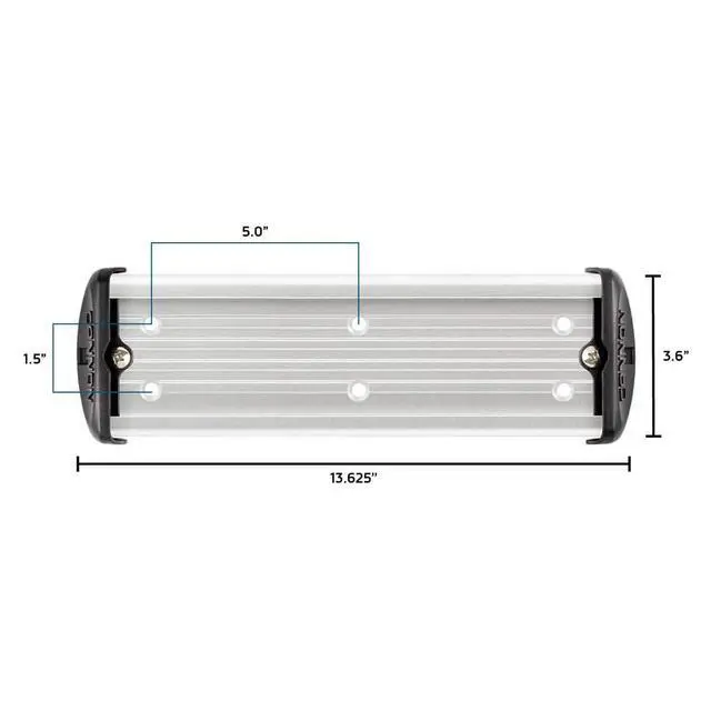Alt view image 4 of 6 - Aluminum Mounting Track for Downriggers and Boat Accessories
