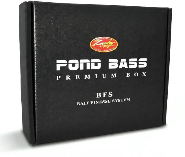 Main image of Pond Bass Premium Box, 7 Freshwater Fishing Lures for Pond and Lake Fish, Mystery Selection Tackle Box with Surprise Bass Lures, Fishing Gear Accessories
