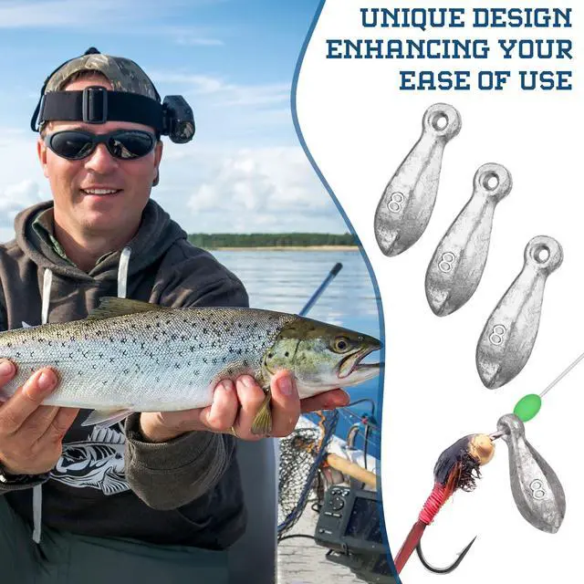 Alt view image 5 of 6 - 18 Pcs Bank Sinker Fishing Sinkers Weights Bank Weights for Ocean Saltwater Freshwater Surf Bass Catfish Fishing Casting Gear Tackle
