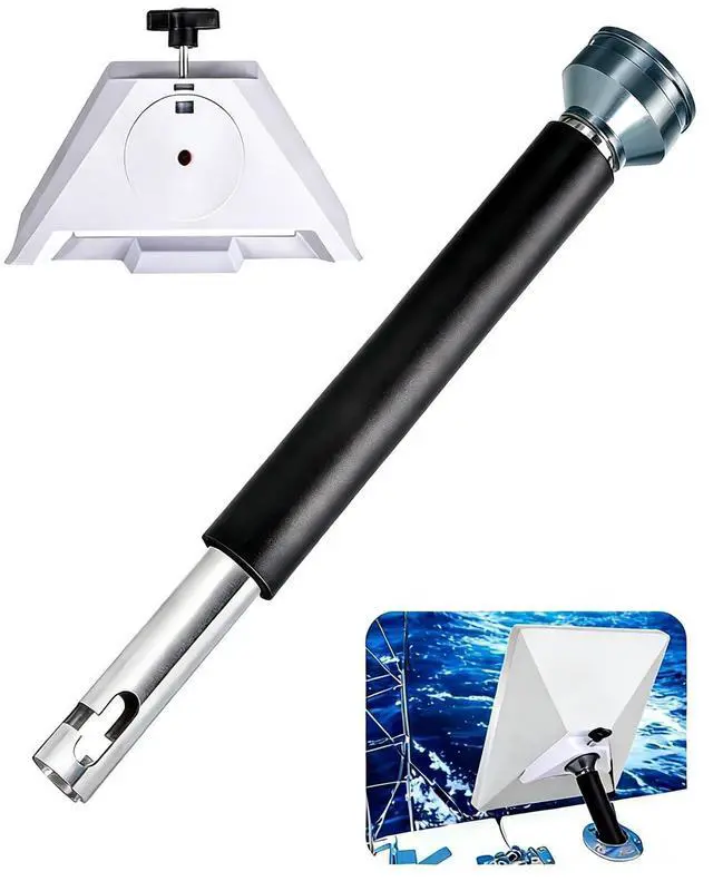 Main image of Starlink Mini Rod Holder Mount, Marine-Grade 316 Stainless Steel Boat Mount with Pipe Adapter for Starlink Mini Antenna Perfect for Boats, Yachts, Sailboats, Trawlers & RVs