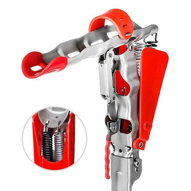 Alt view image 3 of 7 - Automatic Spring Fishing Rod Holder 2 Pack - Stainless Steel for Ground Support Brackets, Adjustable Sensitivity & Folding Fish Pole Rack