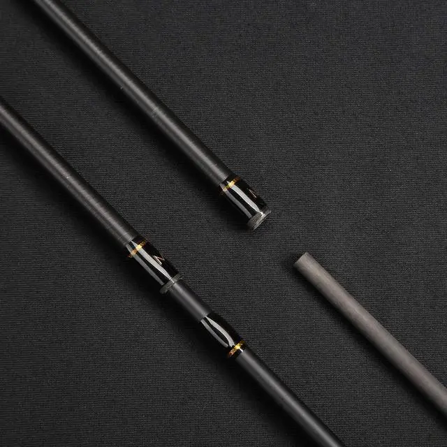 Alt view image 6 of 7 - E Series - Camo Legend 2-Piece 7-Feet Casting Rod 24 Ton Carbon Fiber Baitcasting with 2 Tips - Medium and Medium Heavy Portable Bass Fishing Rod Baitcaster