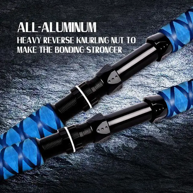 Alt view image 4 of 7 - Saltwater Fishing Rod 1 Piece Trolling Rod Deep Drop Sea Roller Rod Big Game Conventional Boat Heavy Duty Fishing Pole (5'6"/6',50-80lbs/80-120lbs/120-200lbs)