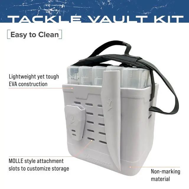 Alt view image 2 of 7 - EVA Tackle Vault, Lightweight, Customizable Fishing Tackle Bag