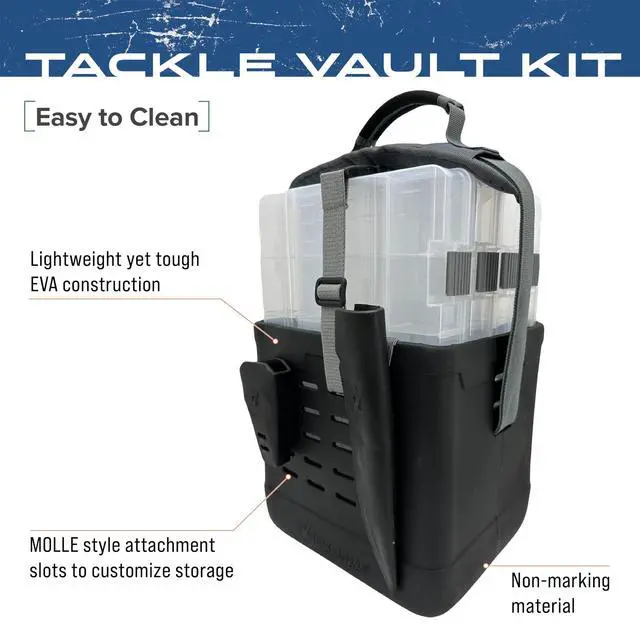 Alt view image 2 of 7 - EVA Tackle Vault, Lightweight, Customizable Fishing Tackle Bag