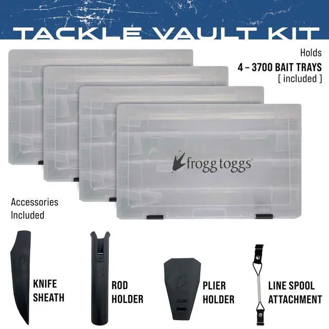 Alt view image 4 of 7 - EVA Tackle Vault, Lightweight, Customizable Fishing Tackle Bag