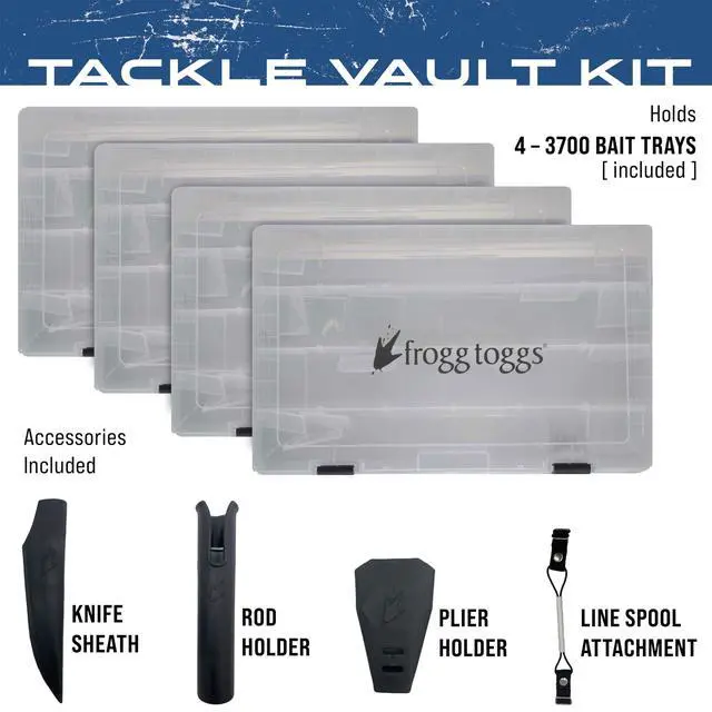 Alt view image 4 of 7 - EVA Tackle Vault, Lightweight, Customizable Fishing Tackle Bag
