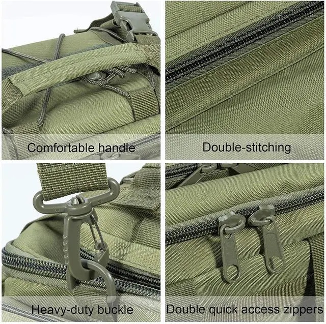 Alt view image 6 of 7 - Fishing Tackle Bag 5 Boxes with 60 Lures Included Loaded Stocked Tackle Box Set Spinner Lures Kit Freshwater Gear Equipment