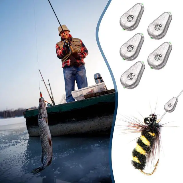 Alt view image 7 of 7 - No Roll Sinker Fishing Weights, Flat Inline Sinkers Weights No Snag Slip Sinkers Saltwater Flat Bank River Surf Fishing Gear Tackle for Freshwater Catfish Rig