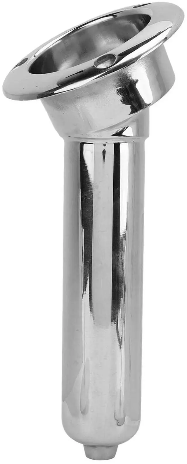 Main image of Heavy Duty Stainless Steel Deluxe Rod Holders, 2 in 1 Flush Mount Fishing Rod Pole Holders, 0 15 30 Degree Boat Fishing Rod Cup Holder 280mm Round Top Cup Holder for Yacht Ship