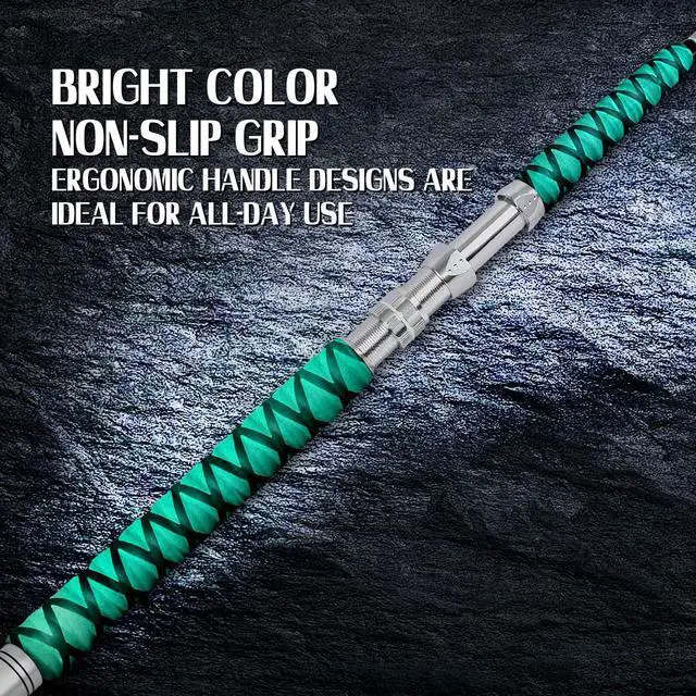 Alt view image 4 of 7 - Saltwater Fishing Rod 1 Piece Trolling Rod Deep Drop Sea Roller Rod Big Game Conventional Boat Heavy Duty Fishing Pole (5'6"/6',50-80lbs/80-120lbs/120-200lbs)