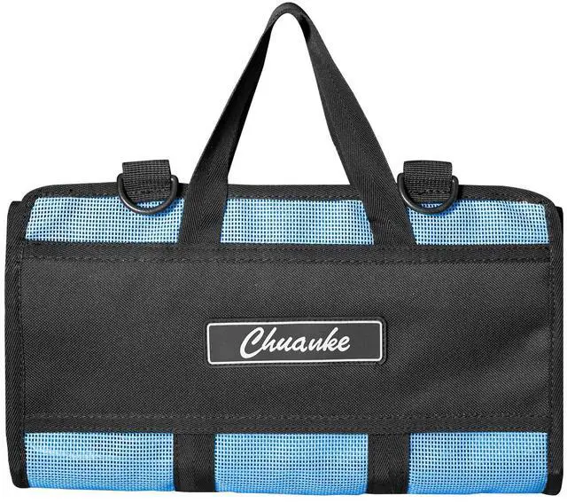 Main image of Lure Bag 6 Pocket PVC Protective Cover Durable Fishing Bag | Trolling Lure Tackle Box