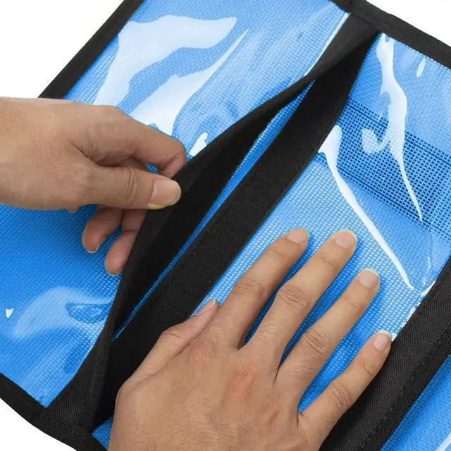 Alt view image 5 of 7 - Lure Bag 6 Pocket PVC Protective Cover Durable Fishing Bag | Trolling Lure Tackle Box