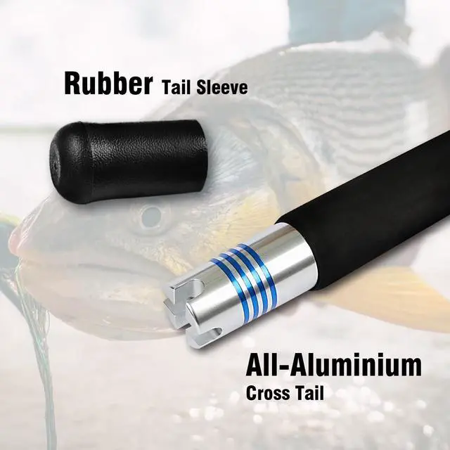 Alt view image 7 of 7 - 1-Piece/ 2-Piece Saltwater Offshore Trolling Rod Big Game Rod Conventional Boat Fishing Pole