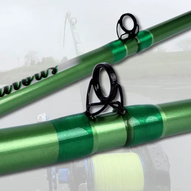 Alt view image 3 of 7 - Catfish Fishing Rod 1 Piece/2 Piece Catfishing Fishing Pole Portable Travel Heavy Cat Catfish Casting Rod (6'/6'6"/7'/8'/9')