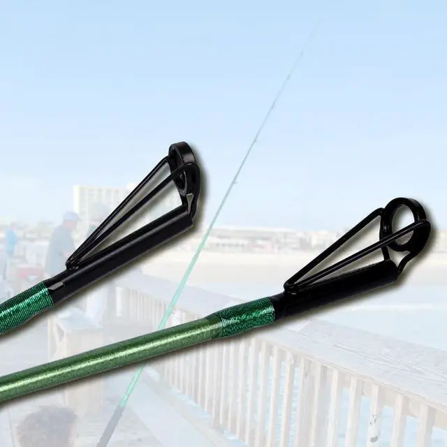 Alt view image 7 of 7 - Catfish Fishing Rod 1 Piece/2 Piece Catfishing Fishing Pole Portable Travel Heavy Cat Catfish Casting Rod (6'/6'6"/7'/8'/9')
