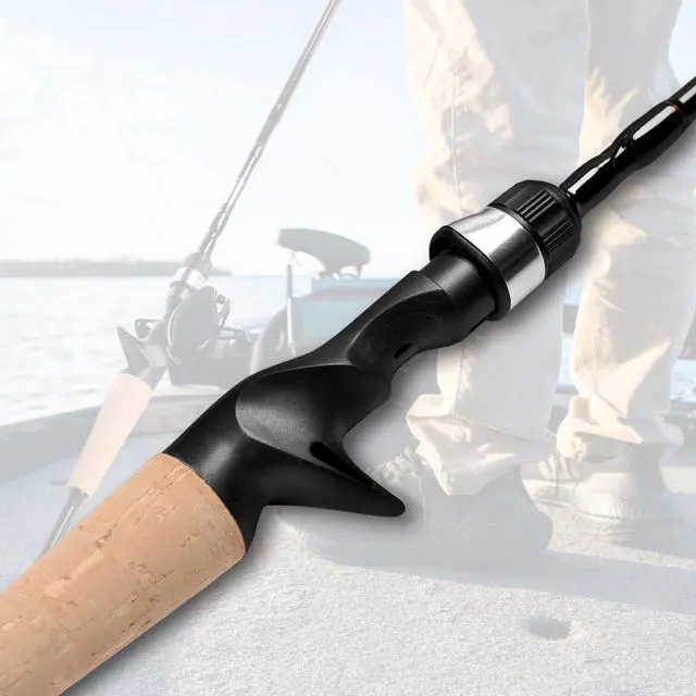 Alt view image 3 of 7 - 4 Pieces Travel Casting Rod Carbon Baitcasting Fishing Rod Portable Fishing Rod Baitcaster