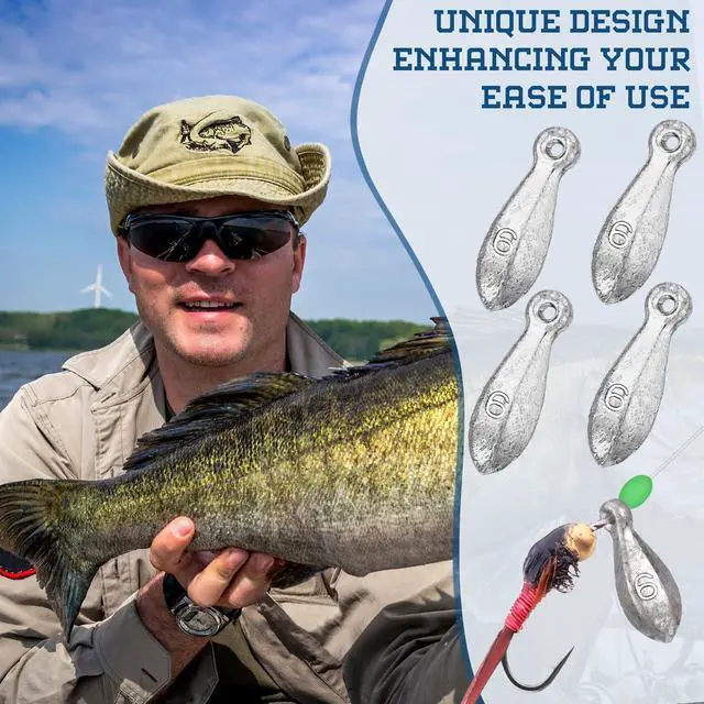 Alt view image 6 of 6 - 18 Pcs Bank Sinker Fishing Sinkers Weights Bank Weights for Ocean Saltwater Freshwater Surf Bass Catfish Fishing Casting Gear Tackle
