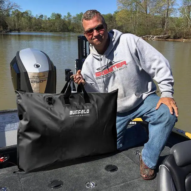 Alt view image 5 of 7 - Fish Tournament Weigh in Bag for Bass Fishing, Heavy Duty Fish Bag for Caught Fish Waterproof,Leakproof,Puncture Resistant