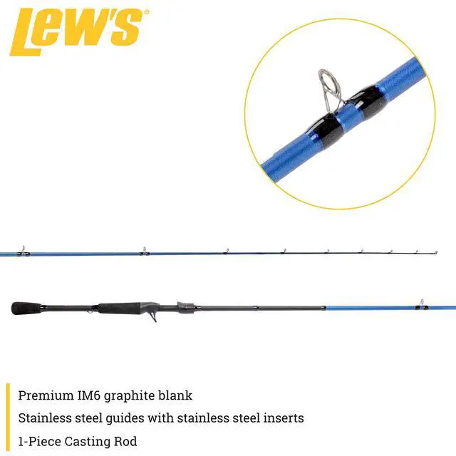 Alt view image 3 of 7 - Lews Fishing, American Hero Speed Stick Rod, Flipping, Heavy, 7'6"