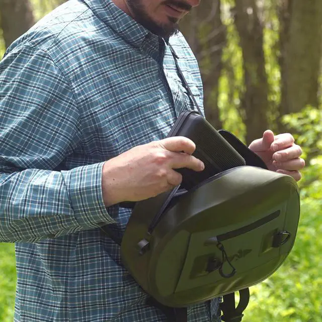 Alt view image 5 of 7 - NIRVANA Waterproof Sling Pack 7.5L Fishing Bag