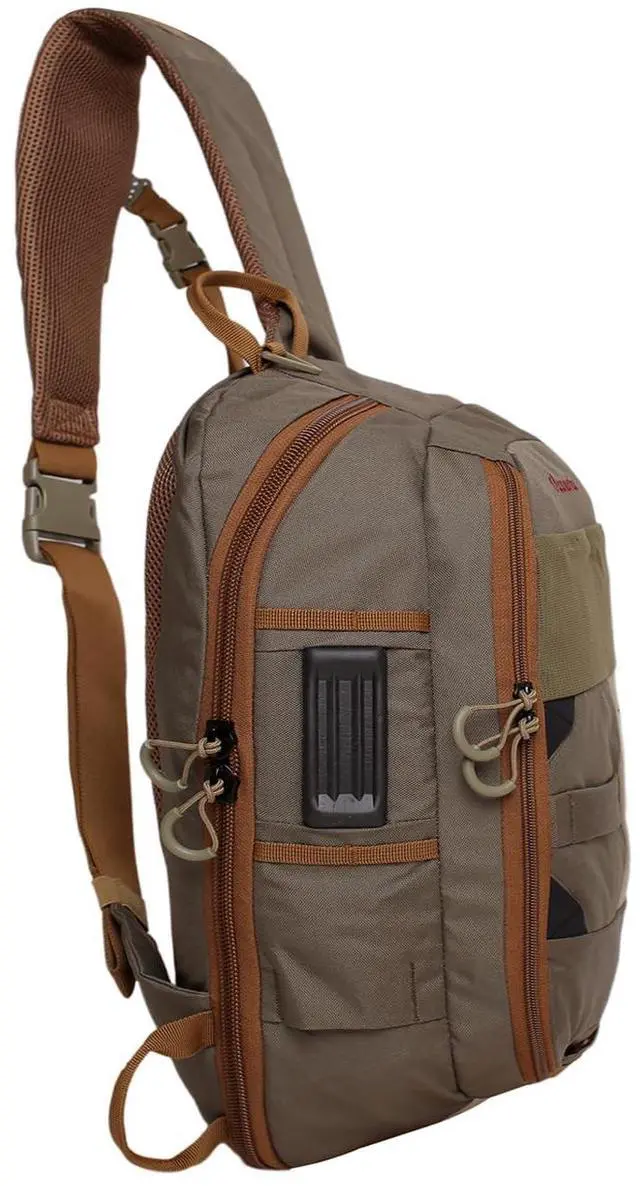 Main image of Fly Fishing Sling Pack for Wading, Trout and Bass Fishing | 3-Way Carrying Design,MOLLE Modular Storage System,Quick Rotation Access,Adjustable Comfortable Fit