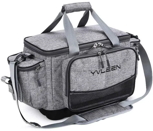 Main image of Fishing Tackle Box Bag - Outdoor Large Fishing Tackle Storage Bag - 100% Water-Resistant Polyester Material - Fishing Tackle Bags - Suitable for 3600 3700 Tackle Box
