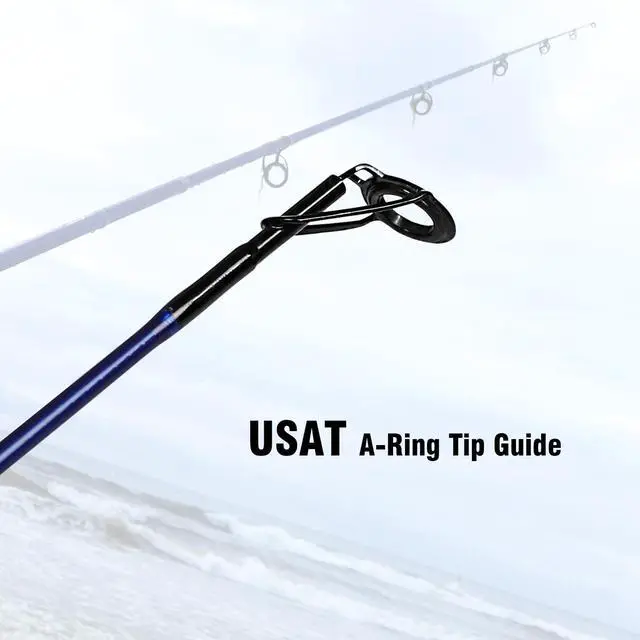 Alt view image 5 of 7 - Surf Spinning Fishing Rod Carbon Fiber Travel Fishing Rod(9-Feet &11-Feet & 12-Feet & 13-Feet & 15-Feet)