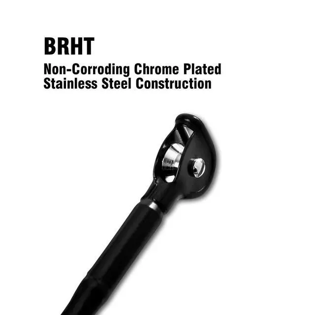 Alt view image 4 of 7 - Bent Butt Fishing Rod 2-Piece Saltwater Offshore Trolling Rod Big Game Roller Rod Conventional Boat Fishing Pole