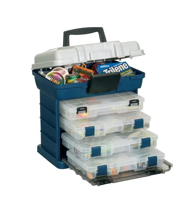 Alt view image 3 of 4 - 1364 4-By Rack System 3650 Size Tackle Box, Premium Tackle Storage