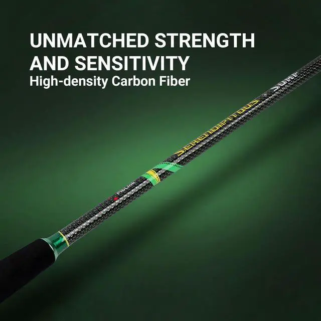 Alt view image 4 of 7 - 2-Piece Surf Spinning/Casting Fishing Rod, Carbon Fiber Fishing Rod(8/86/9)
