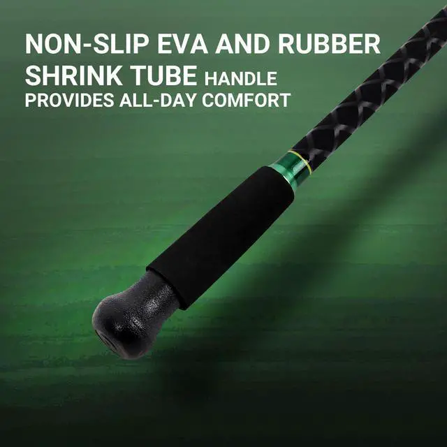 Alt view image 5 of 7 - 2-Piece Surf Spinning/Casting Fishing Rod, Carbon Fiber Fishing Rod(8/86/9)