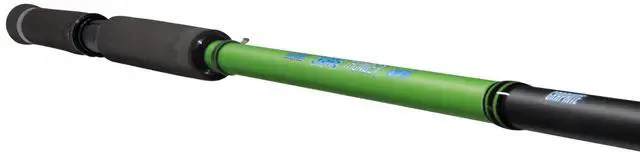 Main image of Crappie Thunder Jigging Fishing Rod, Medium Light Power, Fast Action, Premium Multi-Piece Graphite Blank, EVA Foam Handle, Crappie Thunder Green