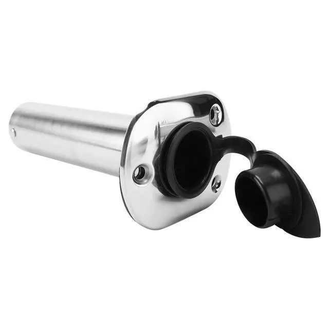 Alt view image 7 of 7 - 4Pcs Stainless Steel Rod Holders with Rubber Cap, Liner, Gasket