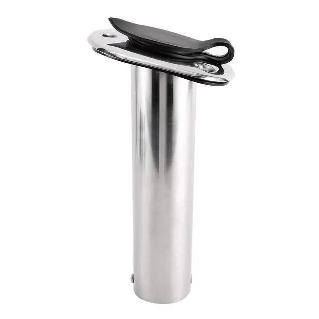 Alt view image 7 of 7 - 4Pcs Stainless Steel Rod Holders with Rubber Cap, Liner, Gasket