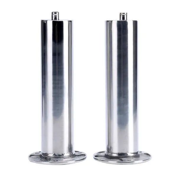 Alt view image 3 of 7 - (Set of 2) Amarine-Made Heavy Duty Stainless Steel 316 Deluxe Rod Holders with Drain, Flush Mount Fishing Rod Pole Holders, 90 Degree