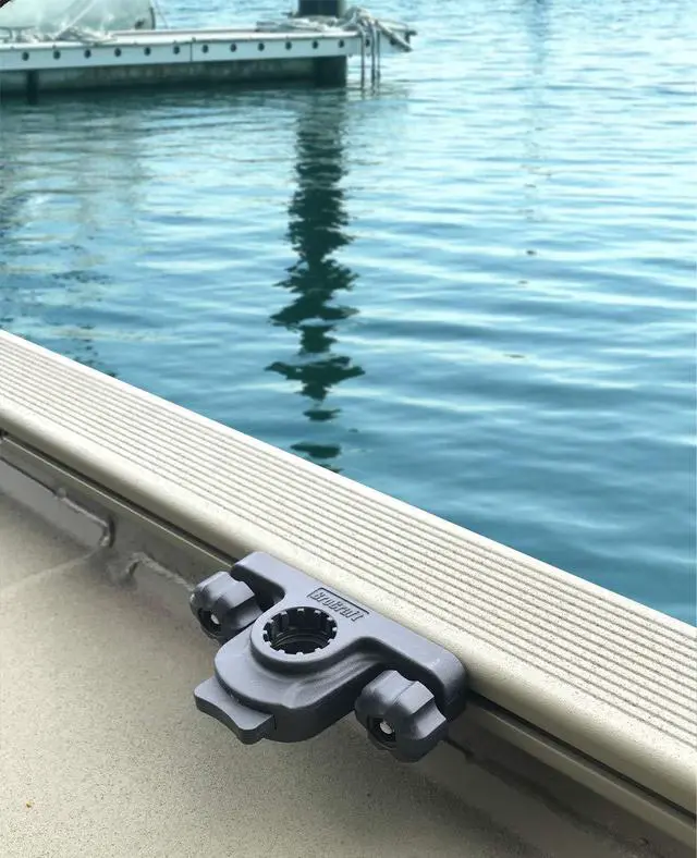 Alt view image 5 of 6 - 90 Degree Boat Track System - Versatrack & Lund Sport Track Rod Holders for Ranger Boats