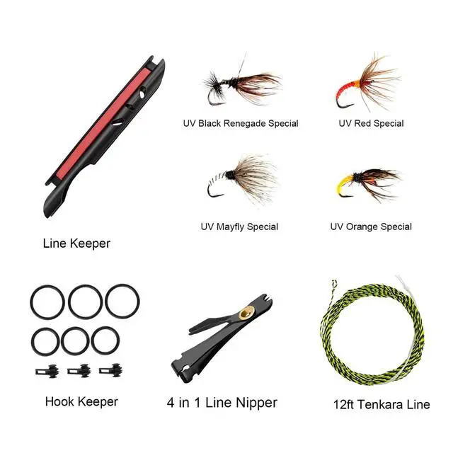 Alt view image 5 of 6 - Tenkara Rod Pro IM12 Nano 6:4 Action 2 Mini Sizes All Water Conditions Quality Carbon Tube Packing, Extra Spare Sections Included, Tenkara Fly Rod