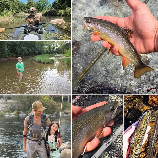 Alt view image 5 of 5 - Aventik Tenkara Rods Pro IM12 Nano 6:4 Action Mini Sizes All Water Conditions Quality Carbon Tube Packing, Extra Spare Sections Included, Tenkara Fly Rods