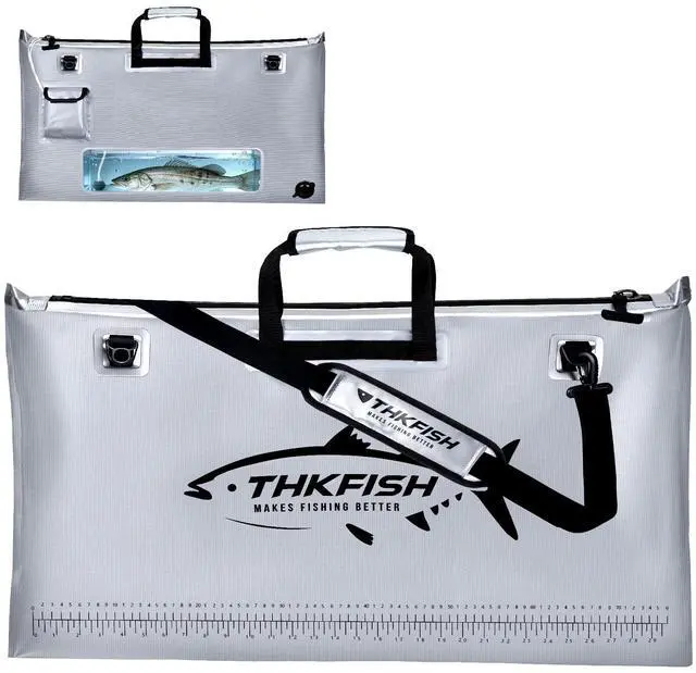 Main image of Fish Tournament Weigh in Bag for Bass Fishing with Leakproof Zipper | Heavy Duty Live Fish Bags for Caught Fish with Waterproof Zipper and Mesh Liner,Puncture Resistant