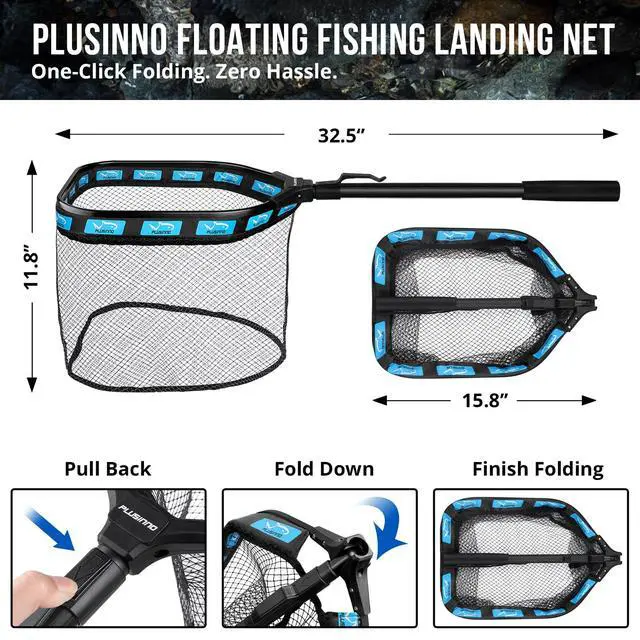 Alt view image 4 of 7 - Fishing Backpack with Floating Fishing Net, Tackle Boxes, Waterproof Sling Tackle Bag For Fish Gear With Rod Holder, Gifts for Men