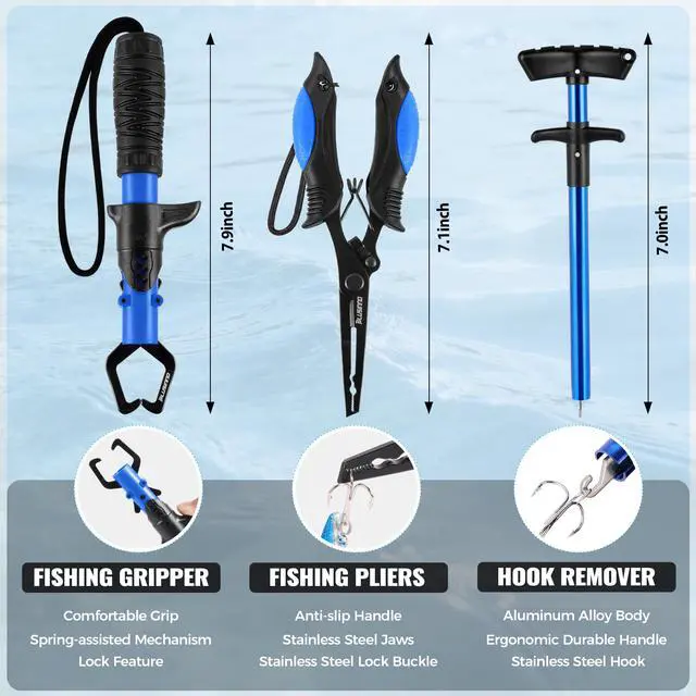 Alt view image 5 of 7 - Fishing Gear,Fsihing Backpack with Floating Fishing Net,Tackle Boxes,Waterproof Fishing Tackle Bag,Fishing Gifts for Men
