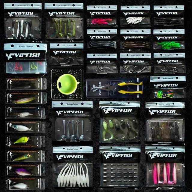 Alt view image 3 of 7 - Fishing Tackle Box with Tackle Included Lures, Hooks, Weights, 3-Layer Freshwater Fishing Tackle Kit for Bass Fishing Gear and Equipment, Gift for Fishingman gift choice for Fathers Day