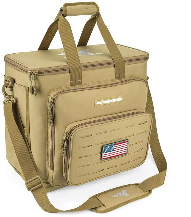 Main image of Fishing Tackle Bags - Saltwater & Freshwater Fishing Bags - Water Resistant, Padded Shoulder Strap - Gear Storage